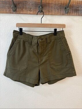 Old Navy Olive Green Utility Shorts